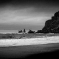 black beach, Vik - iPhone